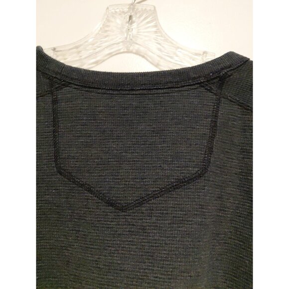 Eddie Bauer Men's Waffle Knit Thermal Outdoors Graphic Gray 2XL - Picture 7 of 8